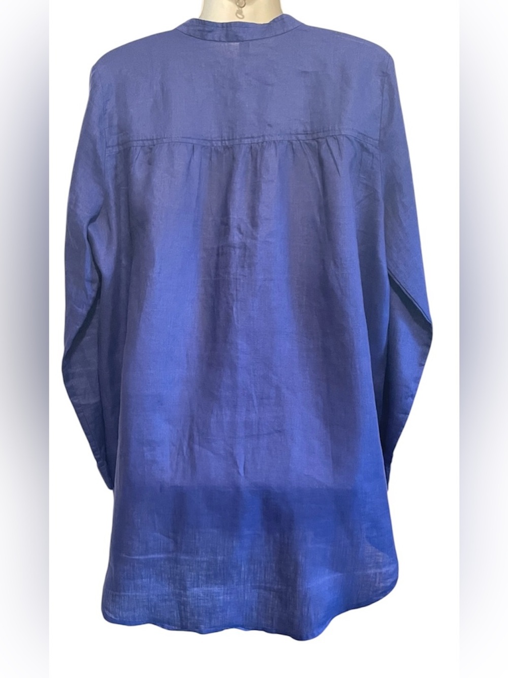 Eileen Fisher Deep Blue Tunic Top
oversize - Picture 3 of 8